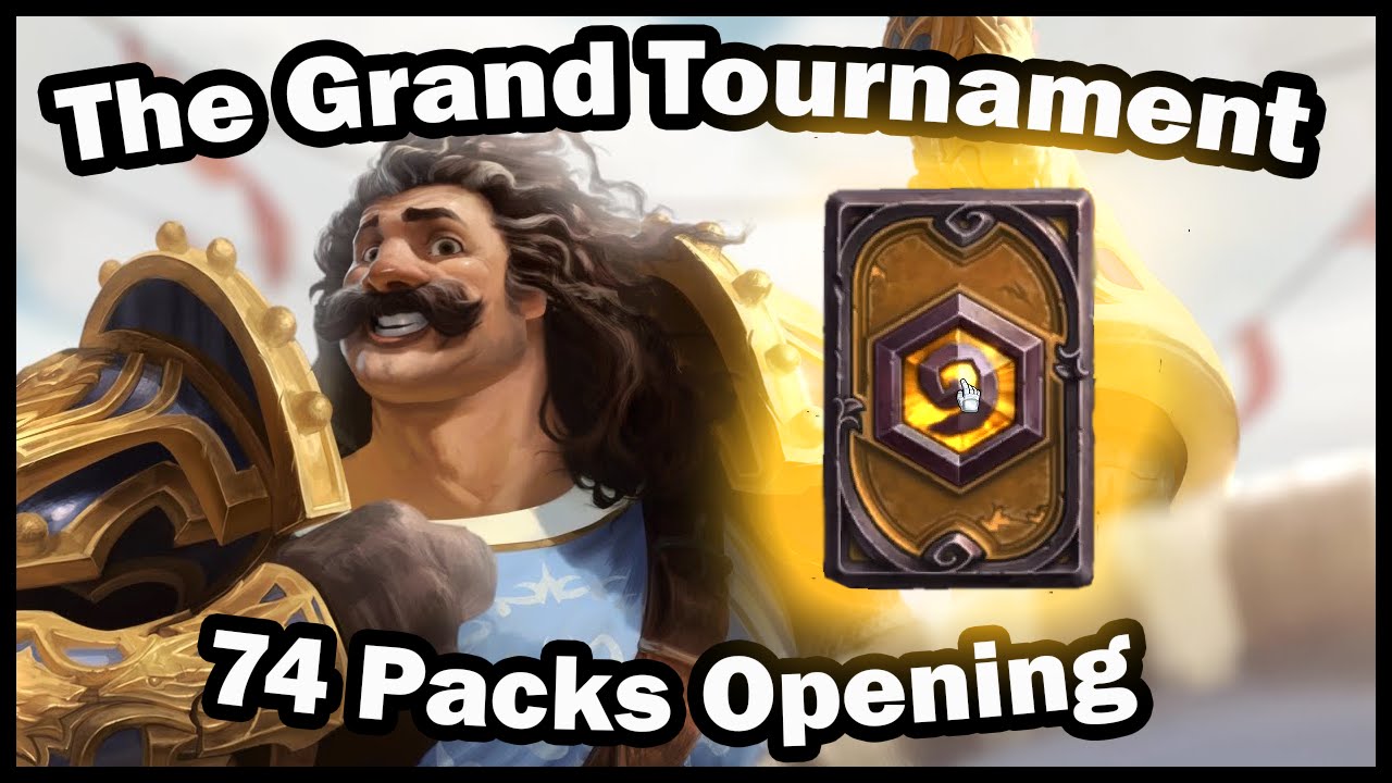 Hearthstone Opening - 74 x TGT - Golden Legendary and more! - The Grand Tournament
