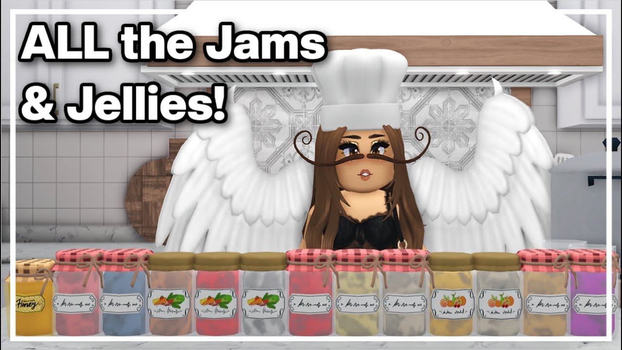 All the Jams & Jellies from the Bloxburg SPRING UPDATE