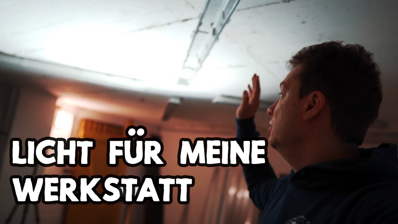 Philips LEDtubes f&uuml;r meine Werkstatt - endlich Licht| Malte`s Werkstatt | K&uuml;stenvan