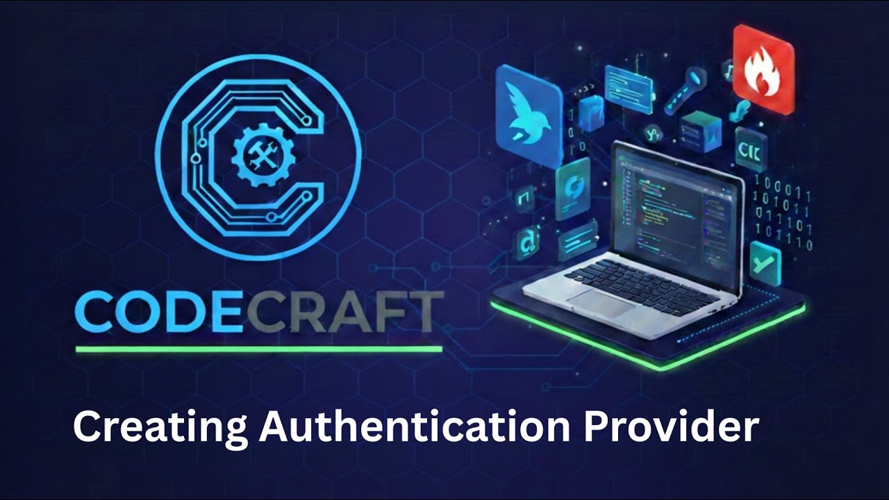 Creating Authentication Provider in Flutter 🔐 Firebase Chat App Tutorial | CodeCraft