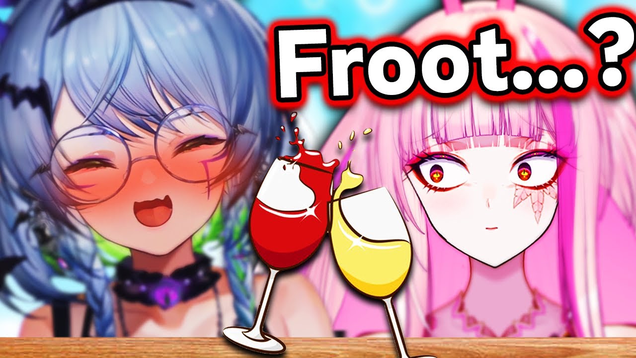 Froot slowly getting drunk during the collab with Mata: