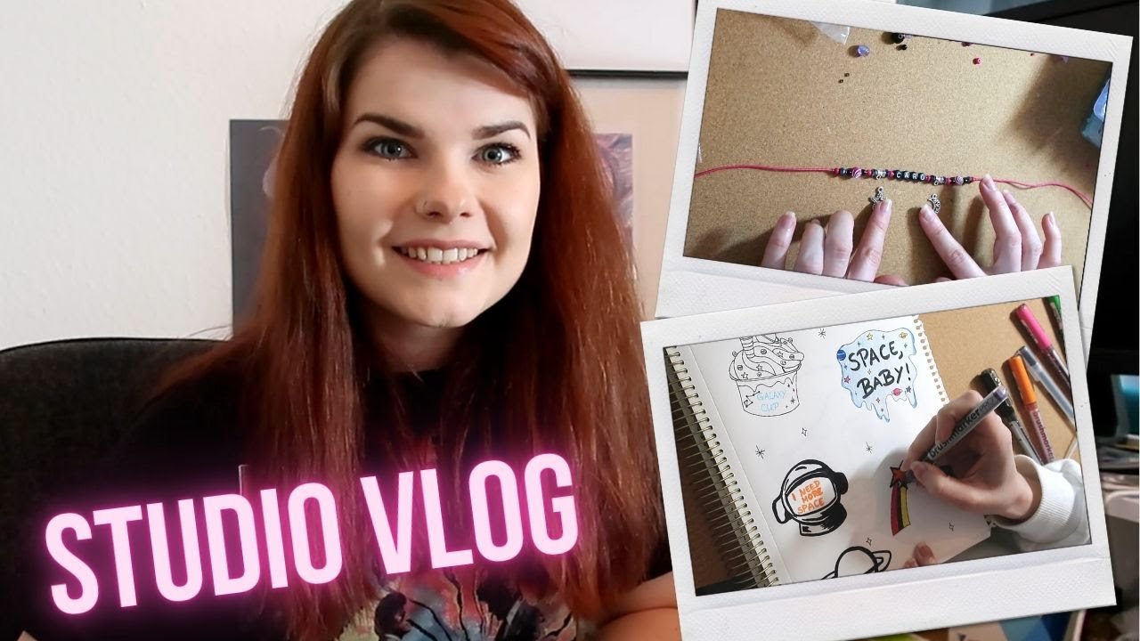 STUDIO VLOG #4: Neue Lesezeichen und Sticker | Small Etsy Business