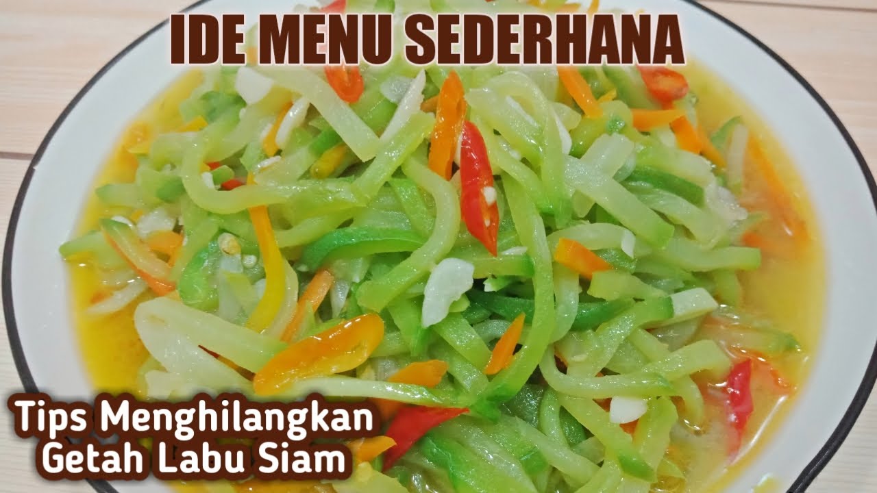 TUMIS LABU SIAM WORTEL - IDE MENU SEDERHANA [MASAKAN RUMAHAN]