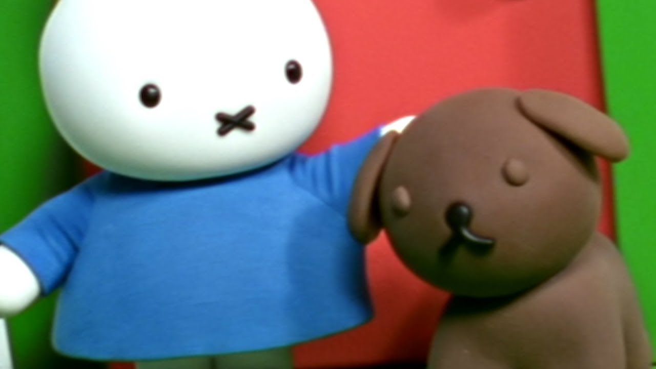 nijntje en snuffie horen gekke geluiden | nijntje | series voor kids