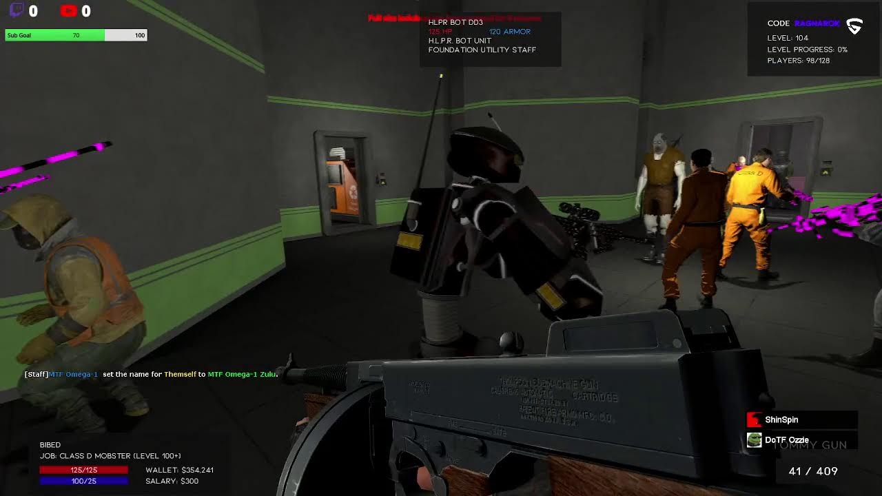 Gmod, SCP RP, Gaming light