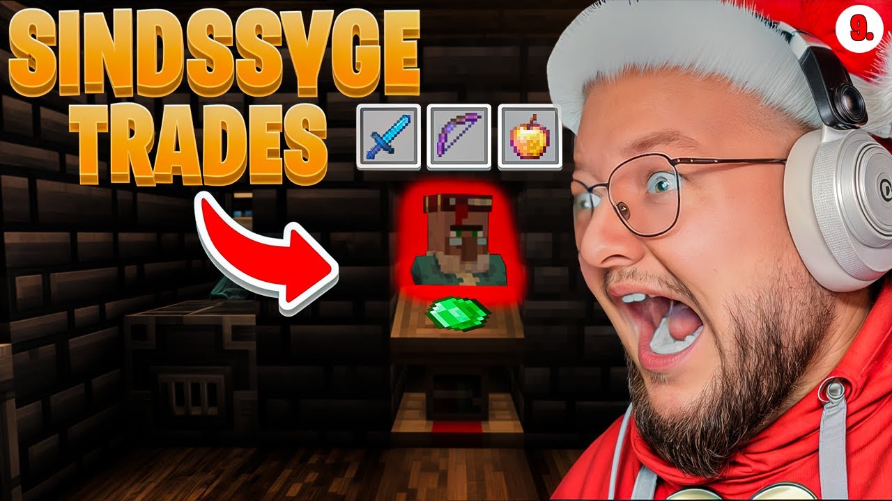 Bygger Min Villager Trading Hall I Minecraft | 9. December
