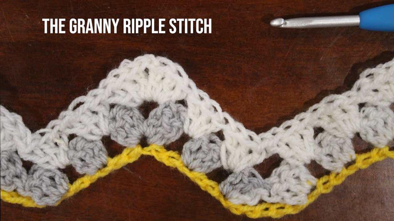 The Granny Ripple Stitch