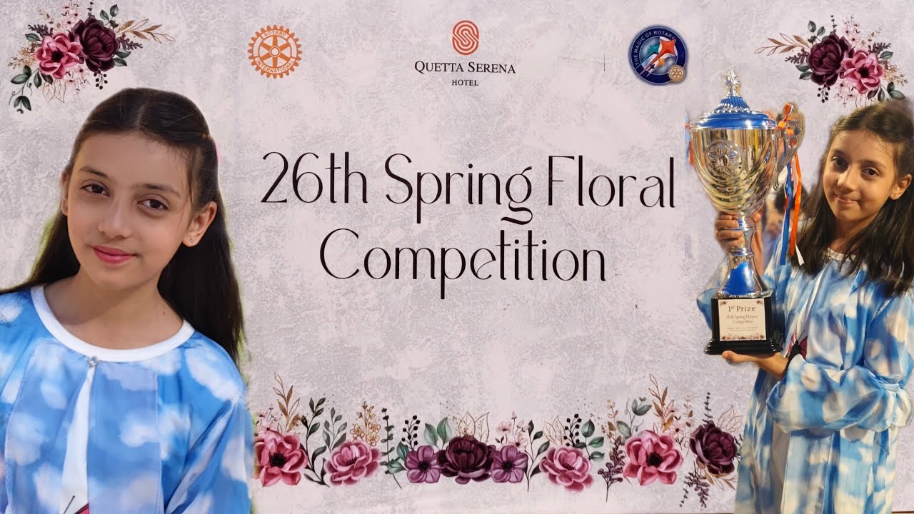 Flower Show Competition at Serena Hotel | Rotry Club  Shout out by @fnsadventure