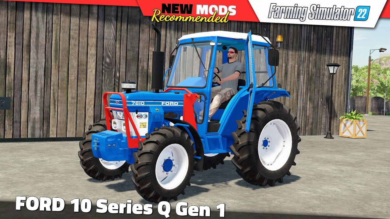 FS22 | FORD 10 Series Q Gen 1 [UPDATE] - Farming Simulator 22 New Mods Review (2K 60Hz)