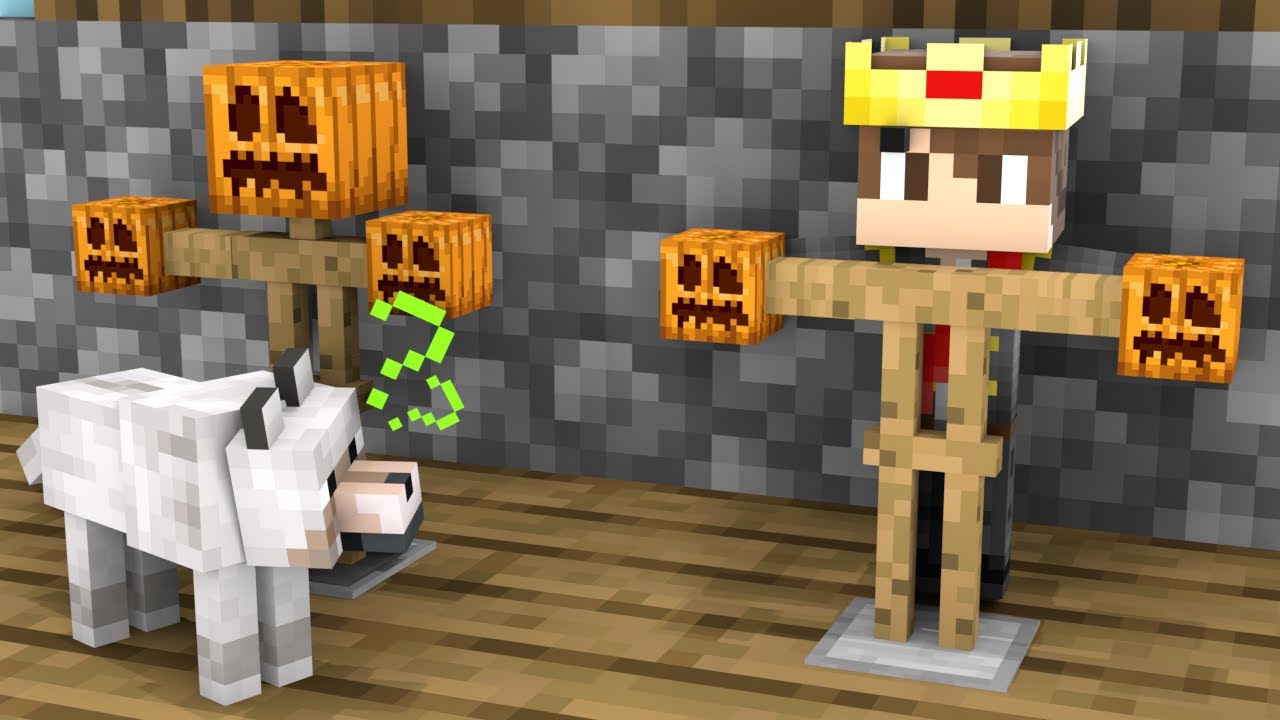 BABY PRINCE and DOG - Minecraft Animation