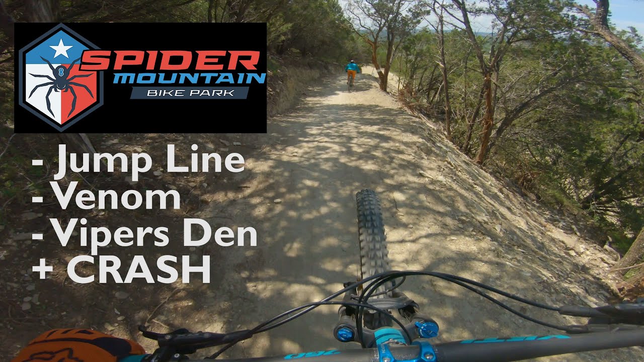 Bike Park in Texas? : Spider Mountain