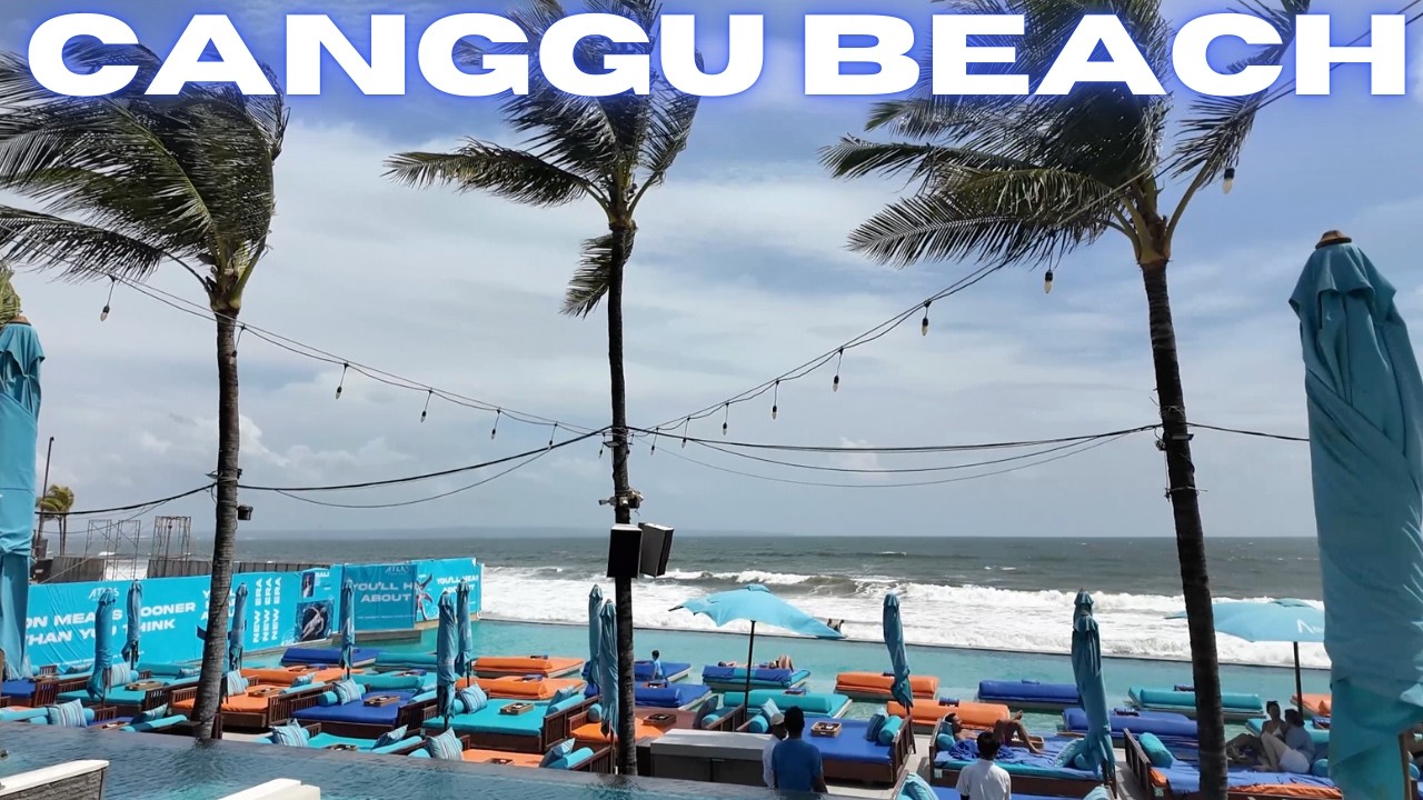 Canggu Beach Bali Travel Tour 2026 4K