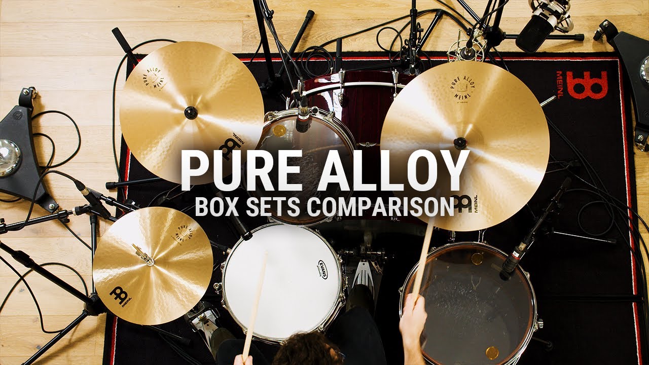 Meinl Cymbals - Comparing Pure Alloy Box Sets