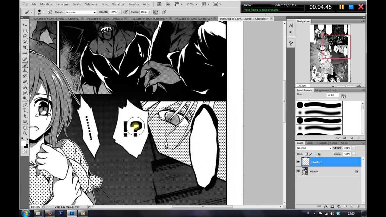 Manga raw clean tutorial