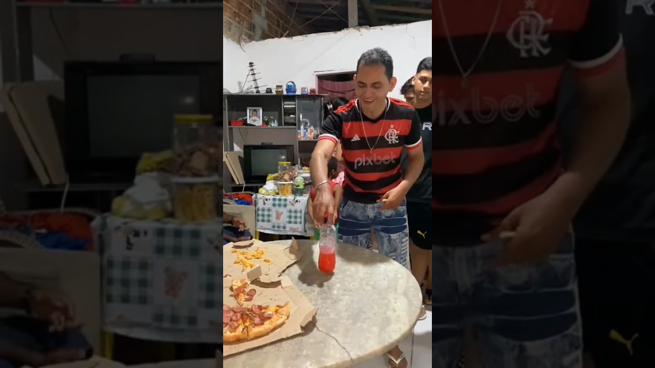 ACERTE A GARRAFA E COMA PIZZA [2]