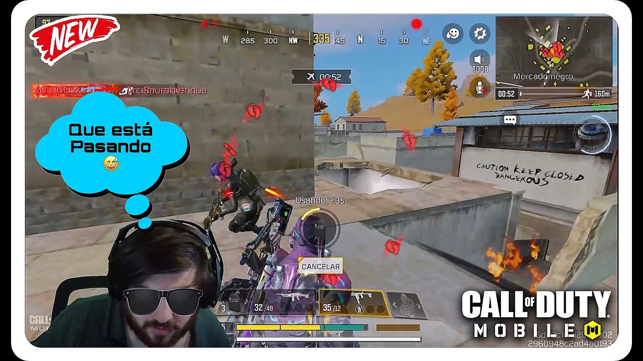 NI EL OSO SABE COMO SALIO DE ESTOS ENFRENTAMIENTOS🤯RODEADO POR DONDE MIRES🤣| CALL OF DUTY MOBILE |