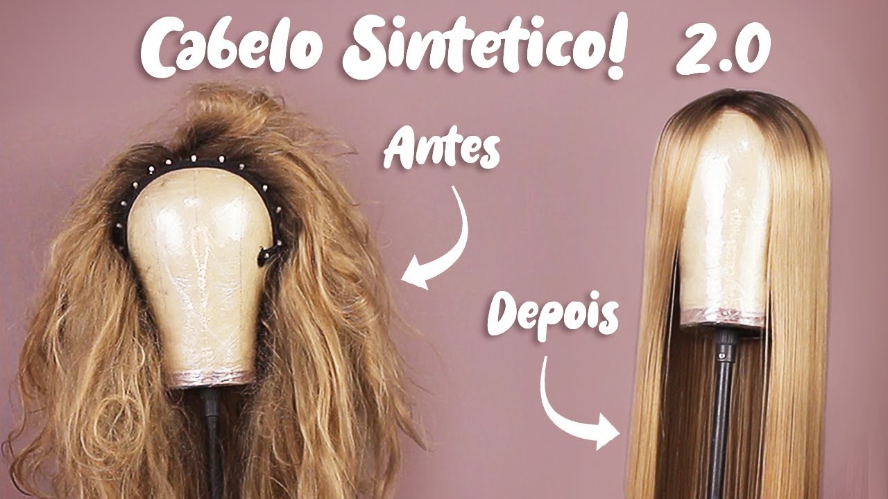 Como Restaurar e Alisar Fibra Sintética **RESETING 2.0** | Luna Scarlett