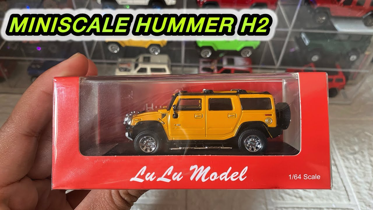 Bongkar Diecast MiniScale Hummer H2 Suv Yellow