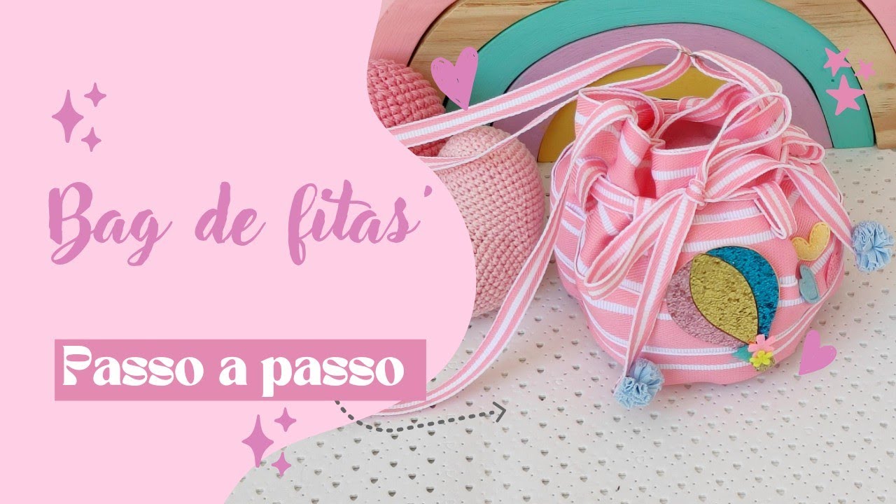 BOLSINHA DE FITA - ArtBag (Tendência)