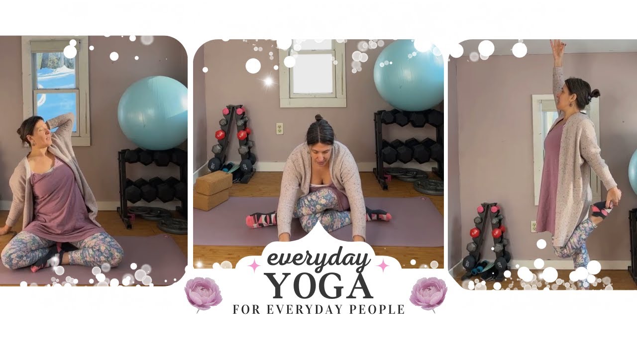 Everyday Yoga for Everyday People | Gentle Flow for Deep Release | Live Yoga Class