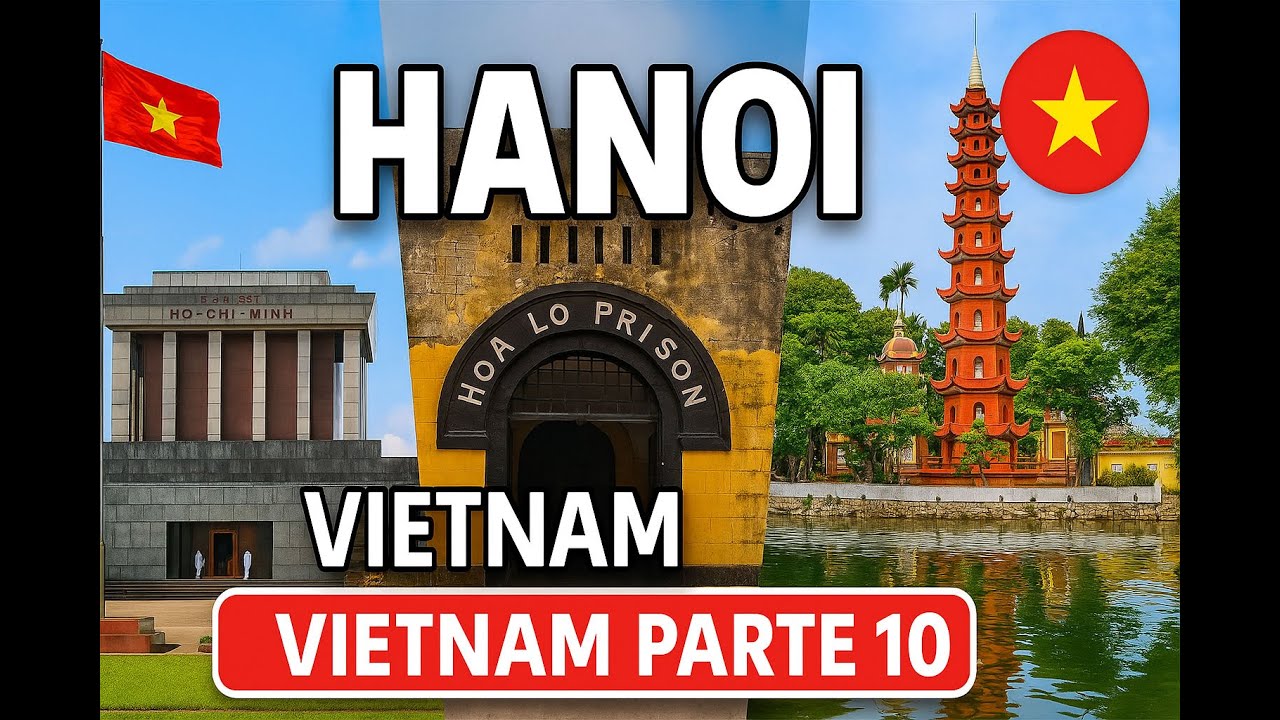 🏛️ Hanoi Histórico,  Mausoleo de Ho Chi Minh, Prisión Hoa Lo y Pagoda Tran Quoc 👉 VIETNAM PARTE 10