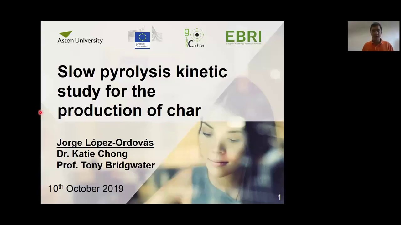 5. Green Carbon webinar - Slow pyrolysis kinetic study for the production of char