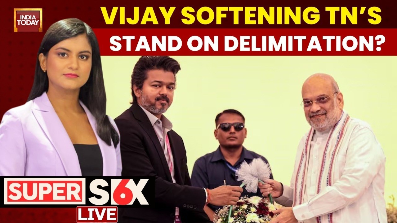 Live: Amit Shah Meets South CMs | Vijay&rsquo;s &lsquo;Don&rsquo;t Cut TN&rsquo;s Share&rsquo; Call Raises Delimitation Question