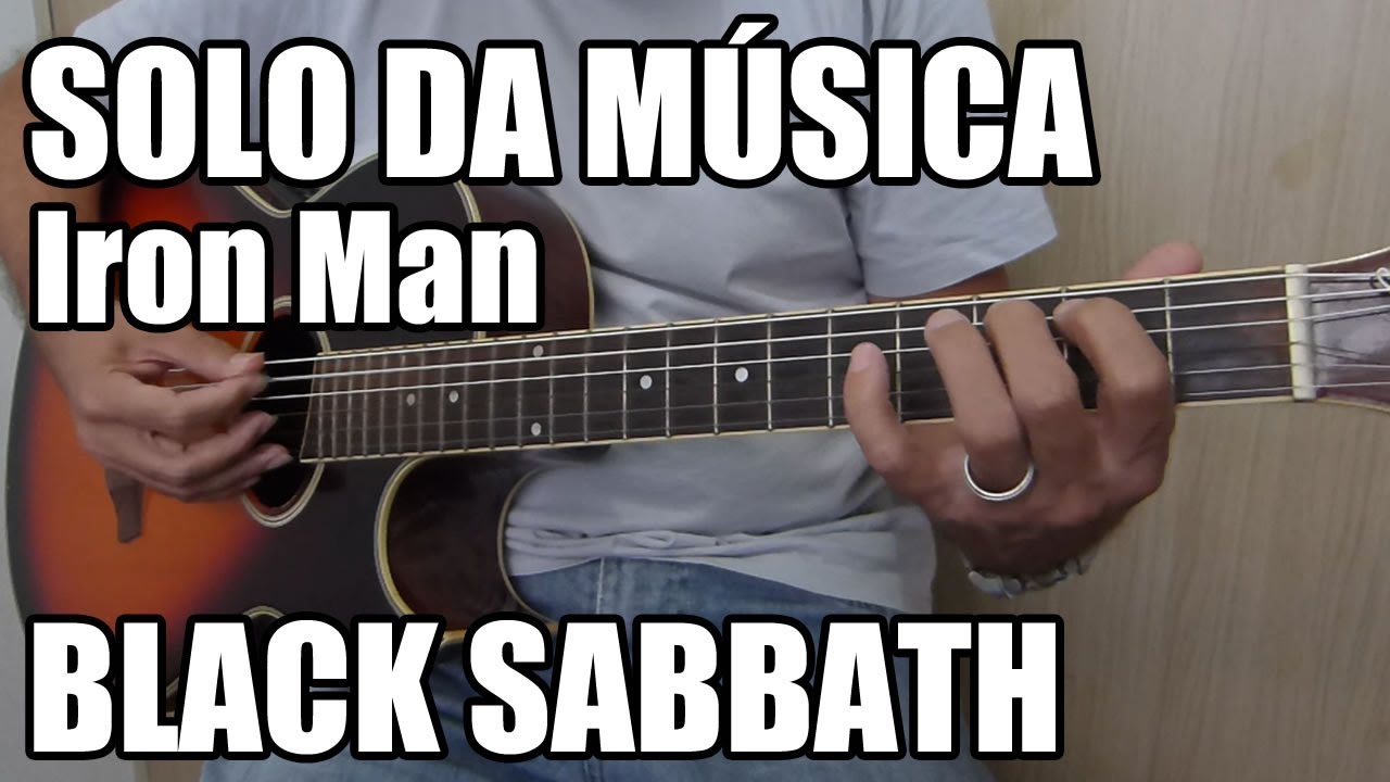 Solo para Iniciantes em Violão - Iron Man - Black Sabbath (Riff fácil)