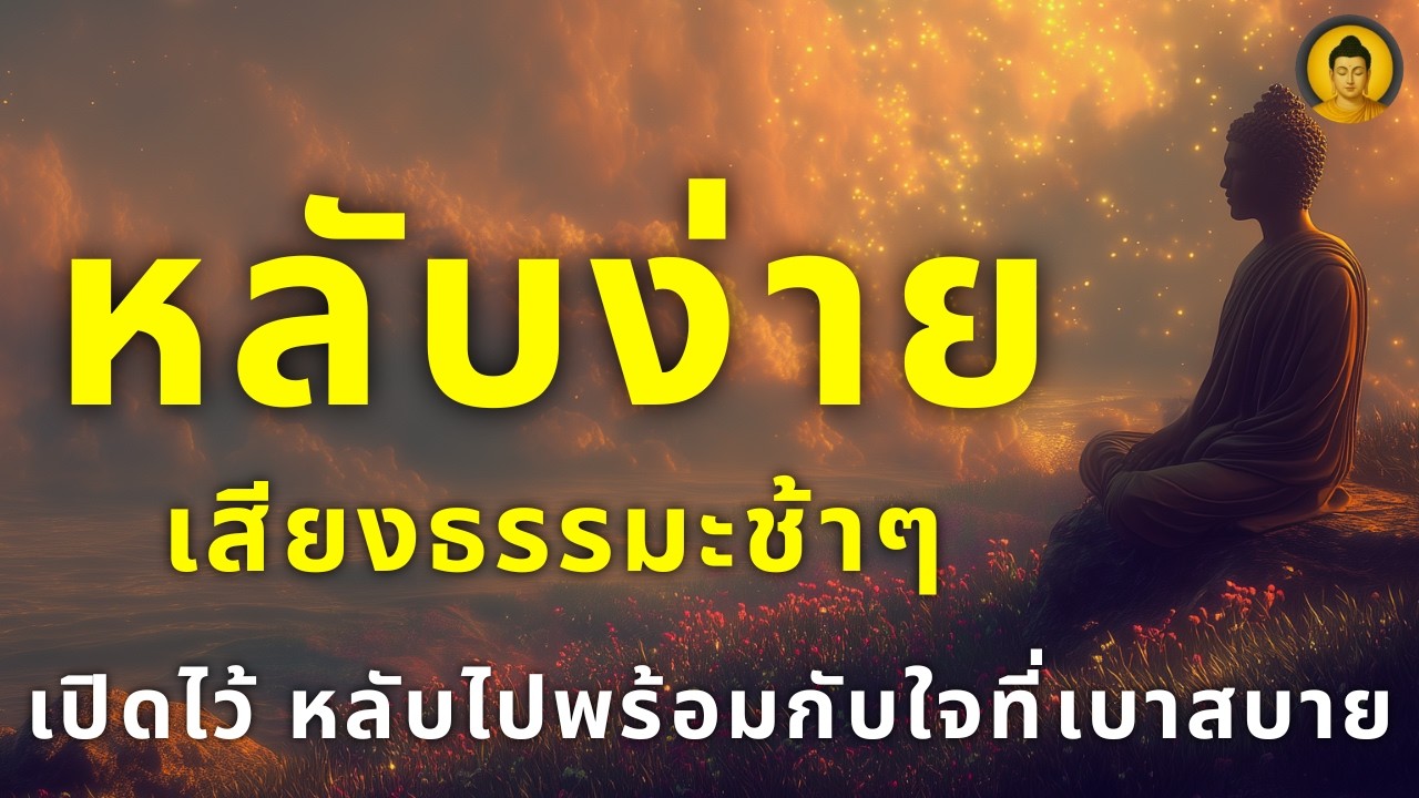 ธรรมะก่อนนอน สำหรับคืนที่อยากนิ่ง…ฟังไปเรื่อยๆ แล้วปล่อยใจให้เงียบลง