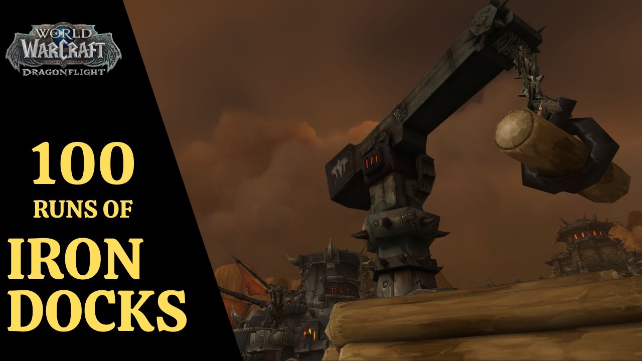Loot from 100 Runs of Iron Docks