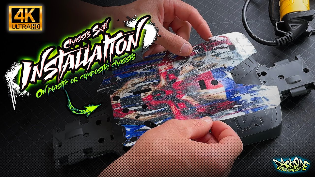 ARRMA BIG ROCK TYPHON VORTEKS SENTON AND KRATON PLASTIC CHASSIS SKID PLATE INSTALLATION