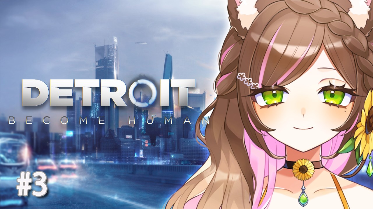 【Detroit: Become Human】途中ホラーなんて聞いてない！イヤホンボリューム注意です…完全初見！【向日葵のこ / Vtuber】#ひまのこちゃんねる #初見さん大歓迎