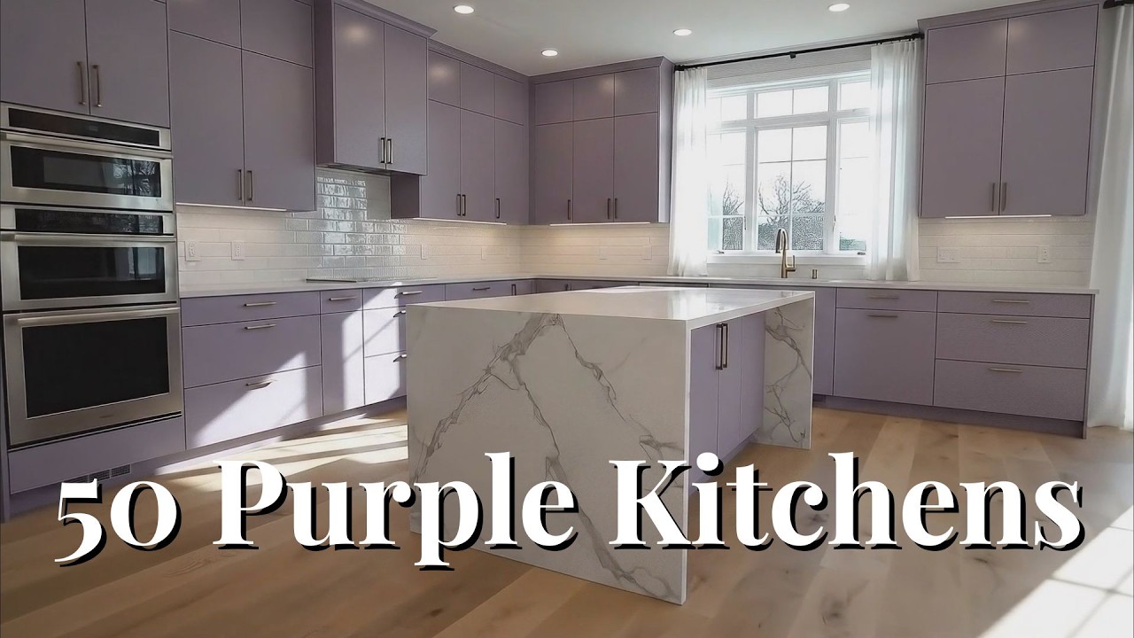 Stunning Purple Kitchen Ideas for Modern Homes