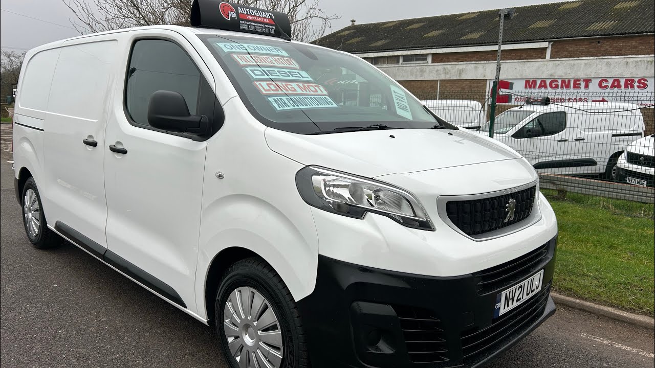 NV21 ULJ 2021 Peugeot Expert 1.5 HDi 1000 Professional Van 1 Owner Full History Ply  NOW SOLD