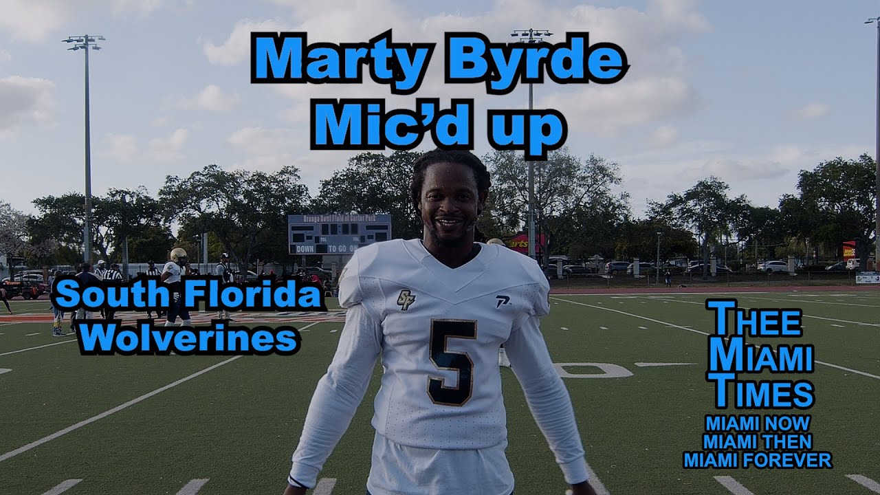 Semi-Pro Football Up Close: Mic'd Up with a South Florida Wolverine Marty Byrde