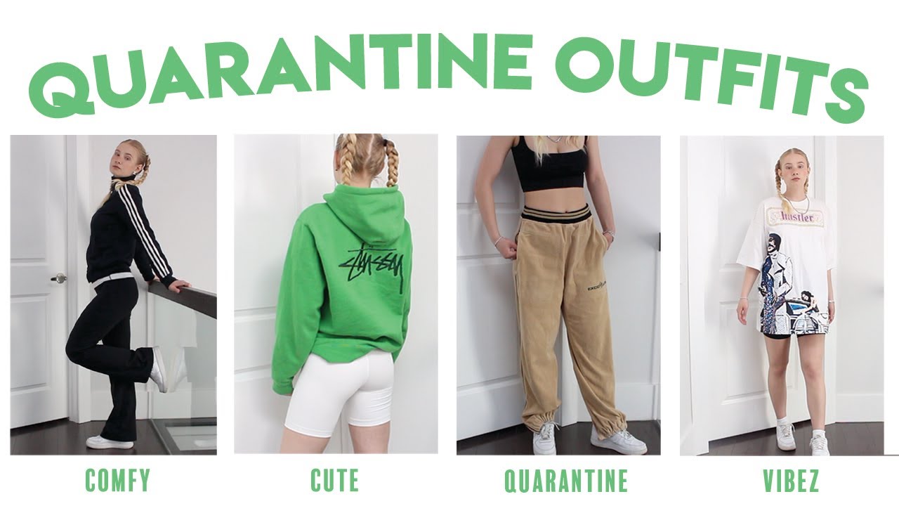 QUARANTINE OUTFITS OF THE WEEK | comfy & cute