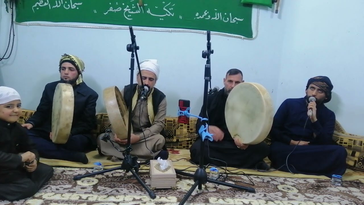 توازينه وبنينه للفزع رايه لبت بالناس محد وصف دوايه بصوت المداح زيد عبد الرحيم والمداح سلام البرزنجي