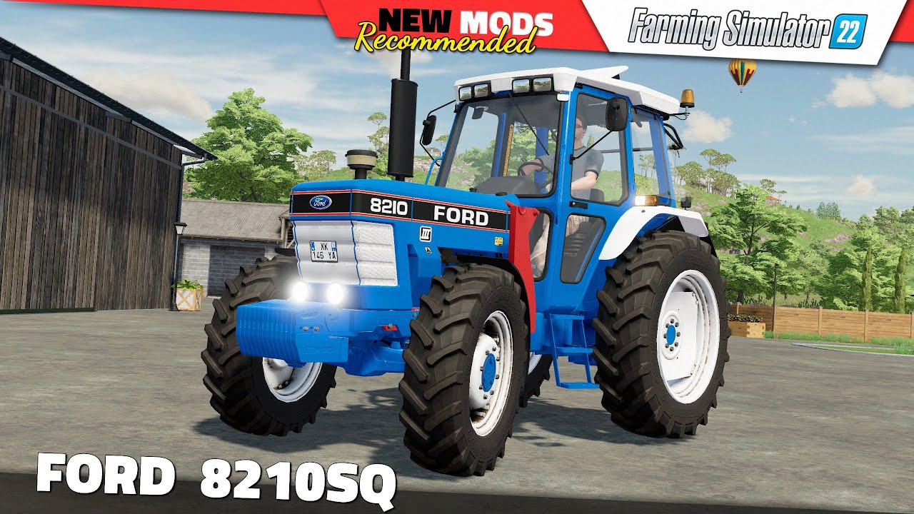FS22 | FORD 8210SQ - Farming Simulator 22 New Mods Review 2K60