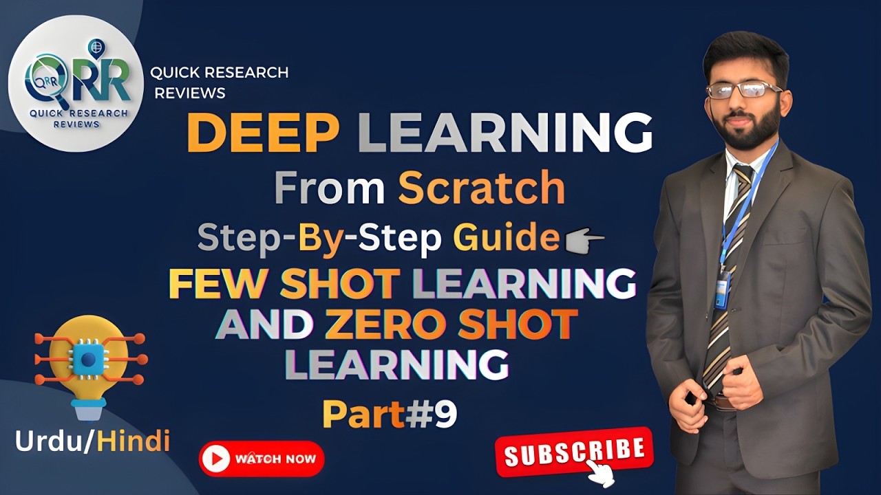 Machine Learning Foundations Part 9 | Few-shot vs Zero-Learning Explained (Urdu/Hindi)