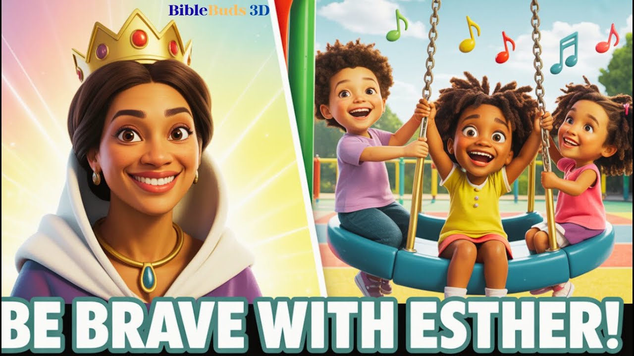 Queen Esther – For Such a Time as This 👑 | Bible Song & Story for Children | BibleBuds 3D
