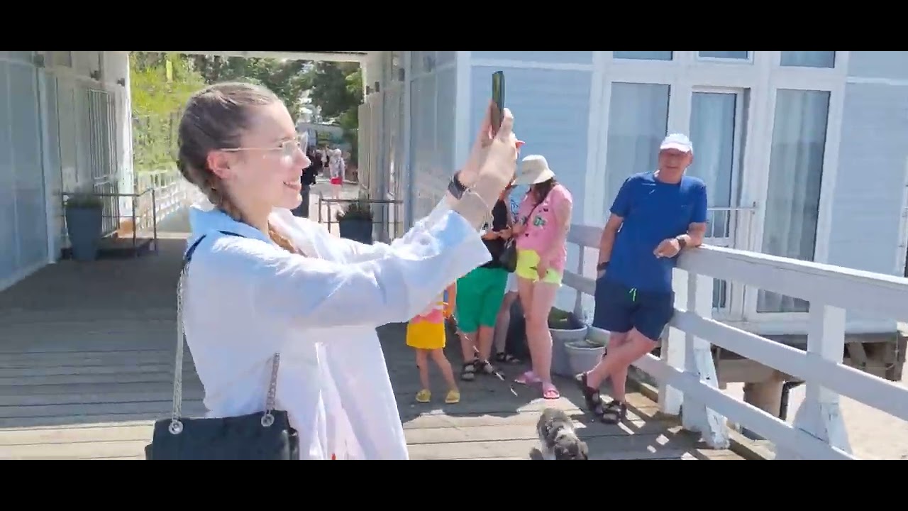 Ustronie Morskie plaża 17.07.2023