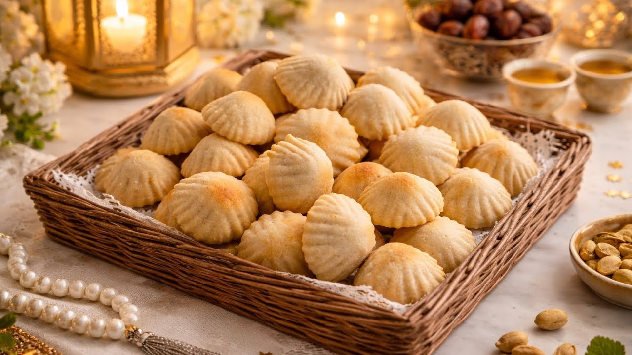معمول العيد بطريقتي السهلة والناجحة 100% 😍 طعم زمان ولا أطيب!#معمول_العيد #حلويات_العيد #عيد_سعيد 