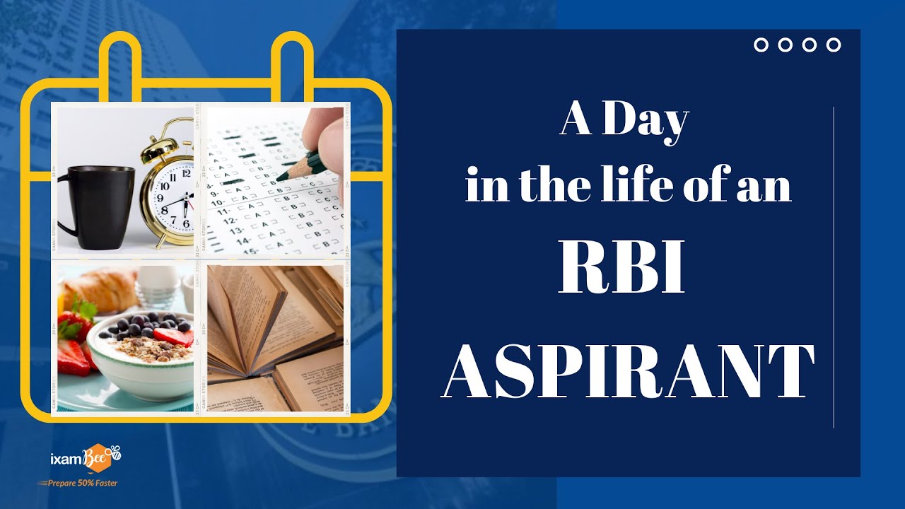 RBI Grade B 2022 | A Day in  The Life Of An RBI Aspirant