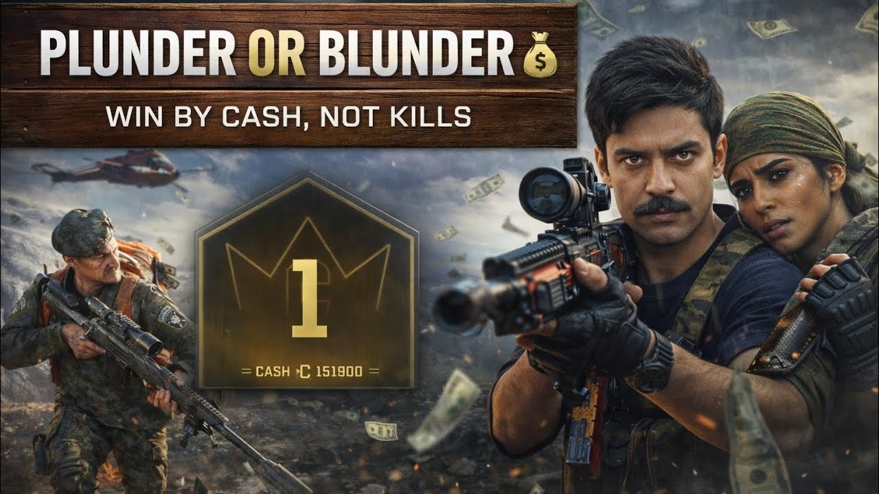 PLUNDER OR BLUNDER 💰 | WIN BY CASH, NOT KILLS | CODM Battle Royale