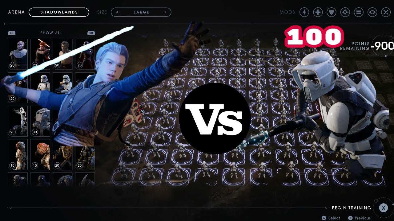 Cal Kestis vs 100 STORMTROOPERS | NO DAMAGE