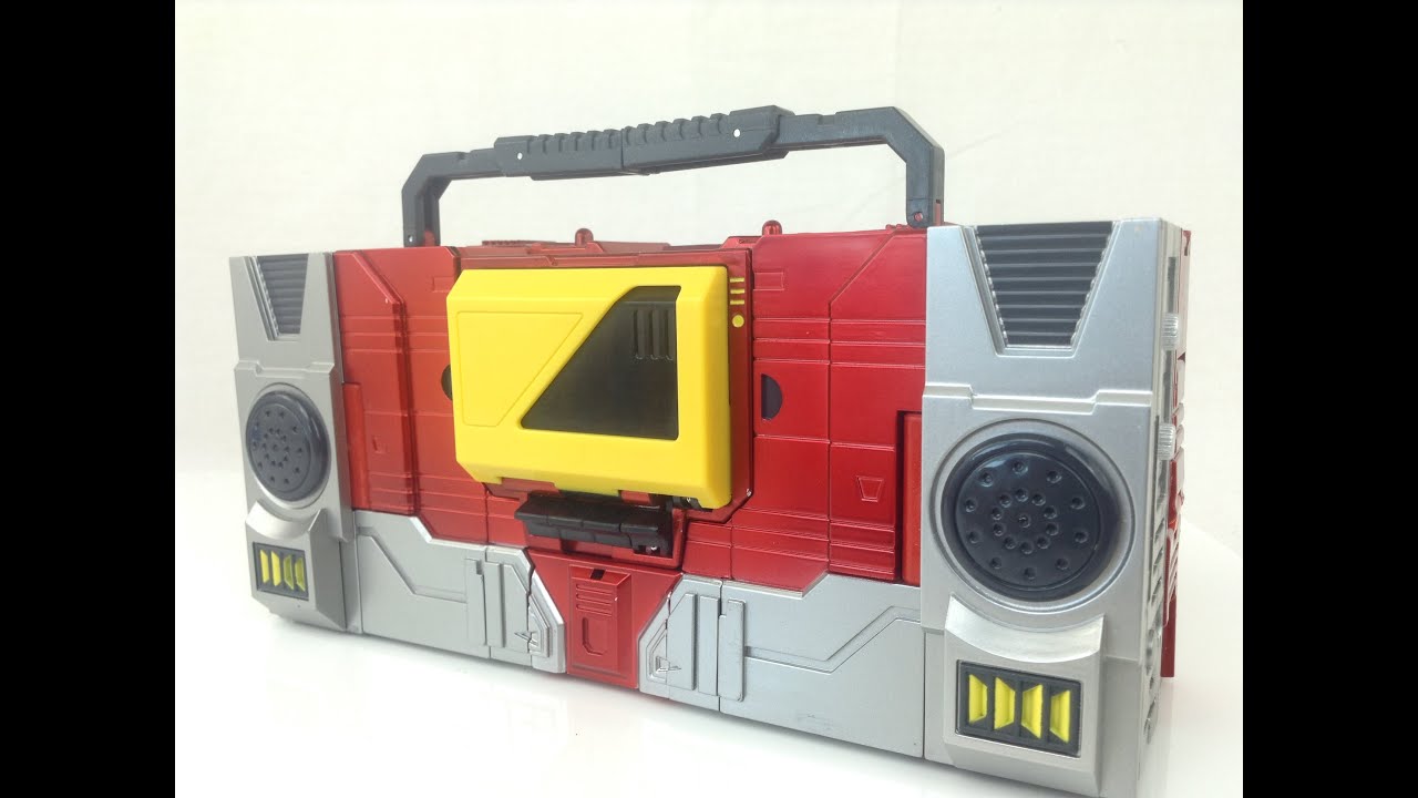 Transformers KFC E.A.V.I Metal Transistor Masterpiece Blaster