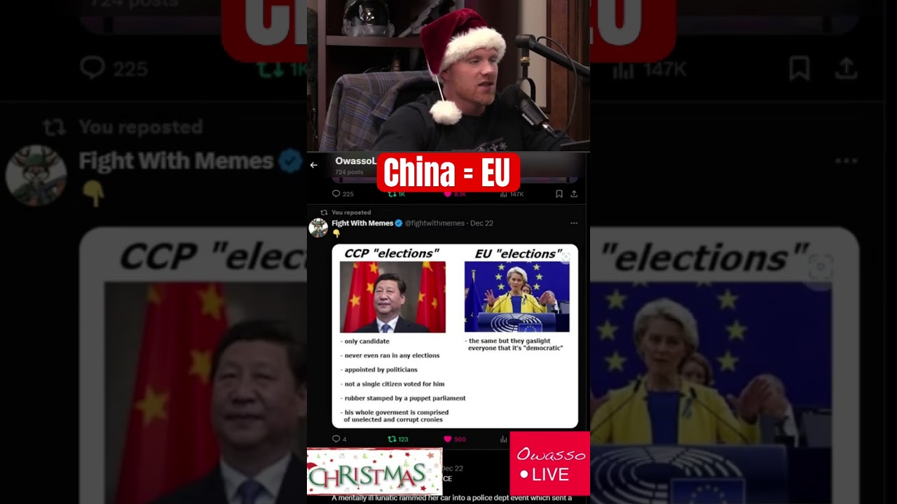 #china 🇨🇳 = #europeanunion #both are unelected #government officials basically #communist