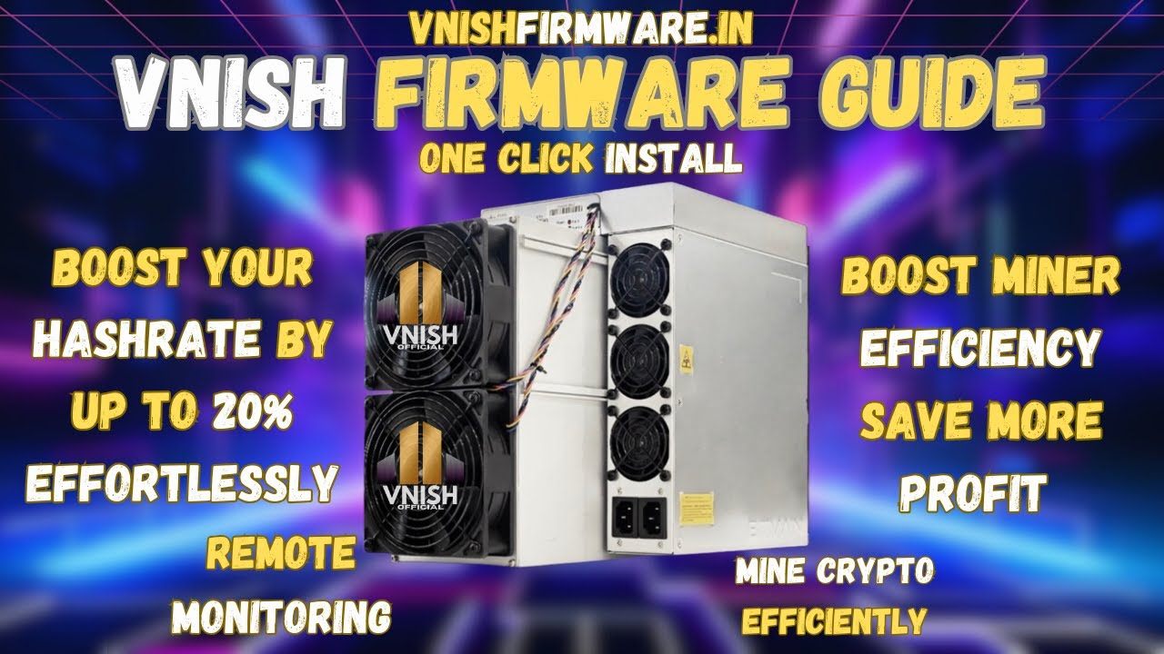 How to Install Vnish Firmware | Step-by-Step Explained | AUMiningIndia #vnish #cryptomining #bitcoin