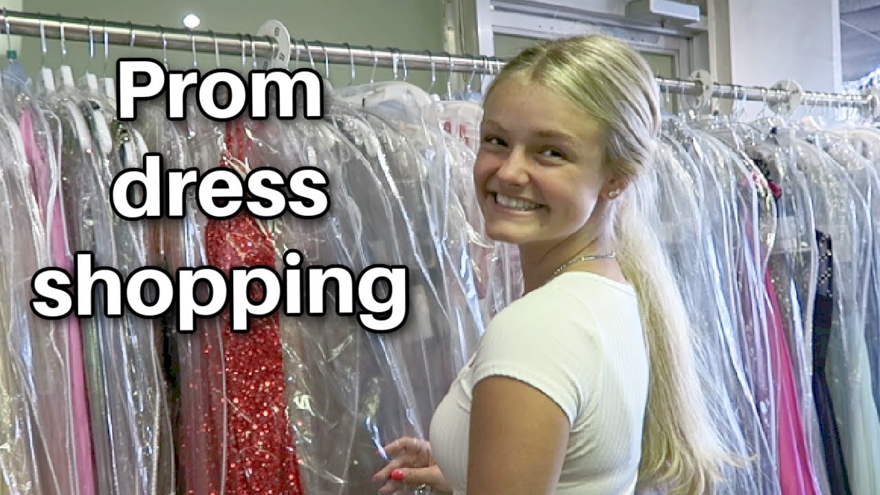 Prom Dress Shopping & Try On Haul