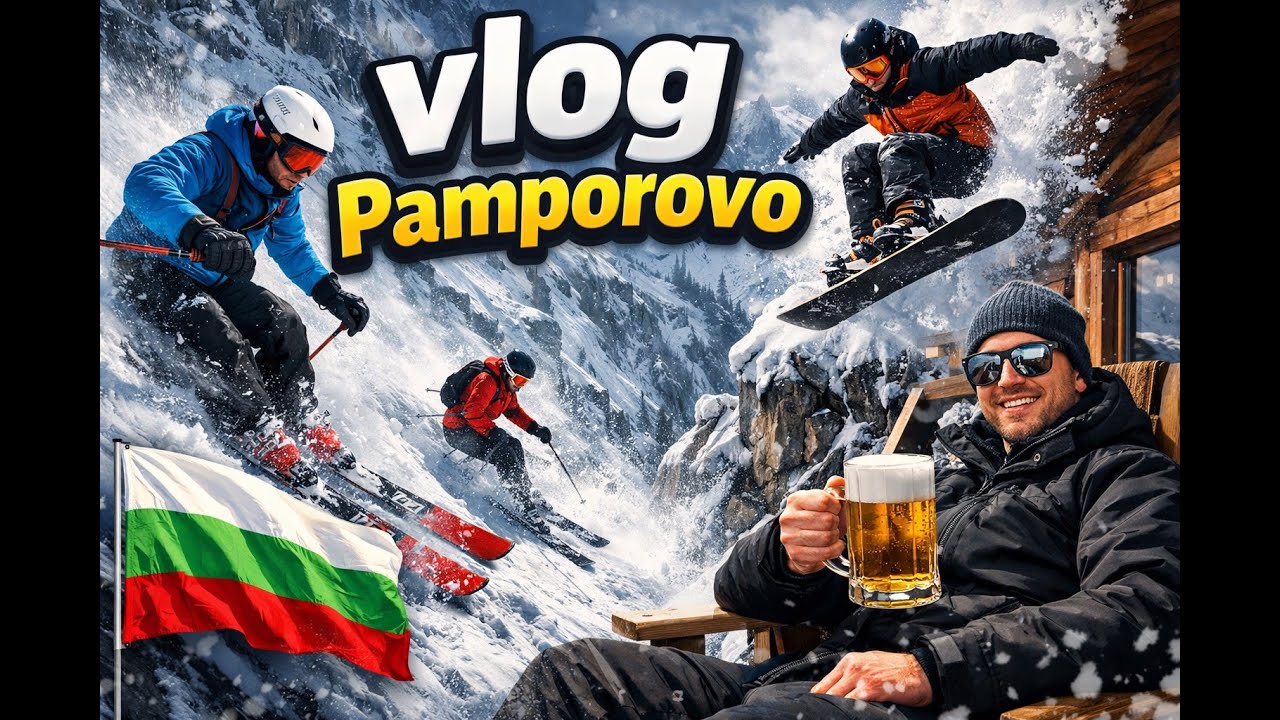 Πάμε Βουλγαρία για Σκι & Snowboard ❄️ | Pamporovo Vlog 🇧🇬 2026